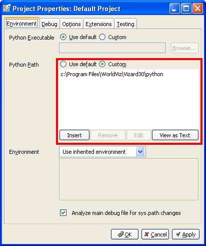 Wing IDE: Add Vizard python directory Wing IDE: Add Vizard python directory